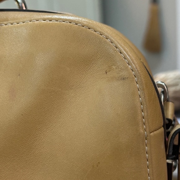 COACH Chelsea Turnlock Satchel w/Removable Shoulder Strap in Tan, COA Included! - Picture 10 of 16